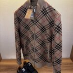 Burberry Men's Zip Jacket With Authentic Packing.