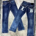 Rock Revival Boot Cut Denim Pant For Men.