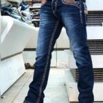 Rock Revival Boot Cut Denim Pant For Men.