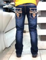 Rock Revival Boot Cut Denim Pant For Men. - Image 2
