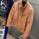 Lora Piana Leather Jacket.