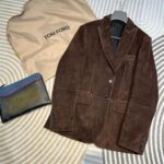 Tom Ford Leather (Suede) Blazer Jacket.