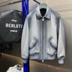 Berluti Leather Jacket With Original Packing.