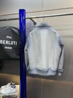 Berluti Leather Jacket With Original Packing. - Image 4