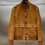Lora Piana Leather (Suede)  Jacket.