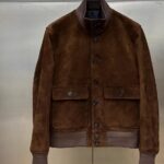 Lora Piana Leather (Suede)  Jacket.