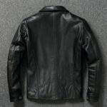 Oil Max Top Layer Leather Jacket Male Brakeman Casual Lapel Dispatcher Horse Leather Jacket. - Image 4