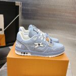 Louis Vuitton Trainer Sneakers For Men. - Image 10