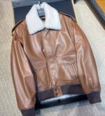 Saint lauren Paris Men's Leather Jacket With Original Packing.