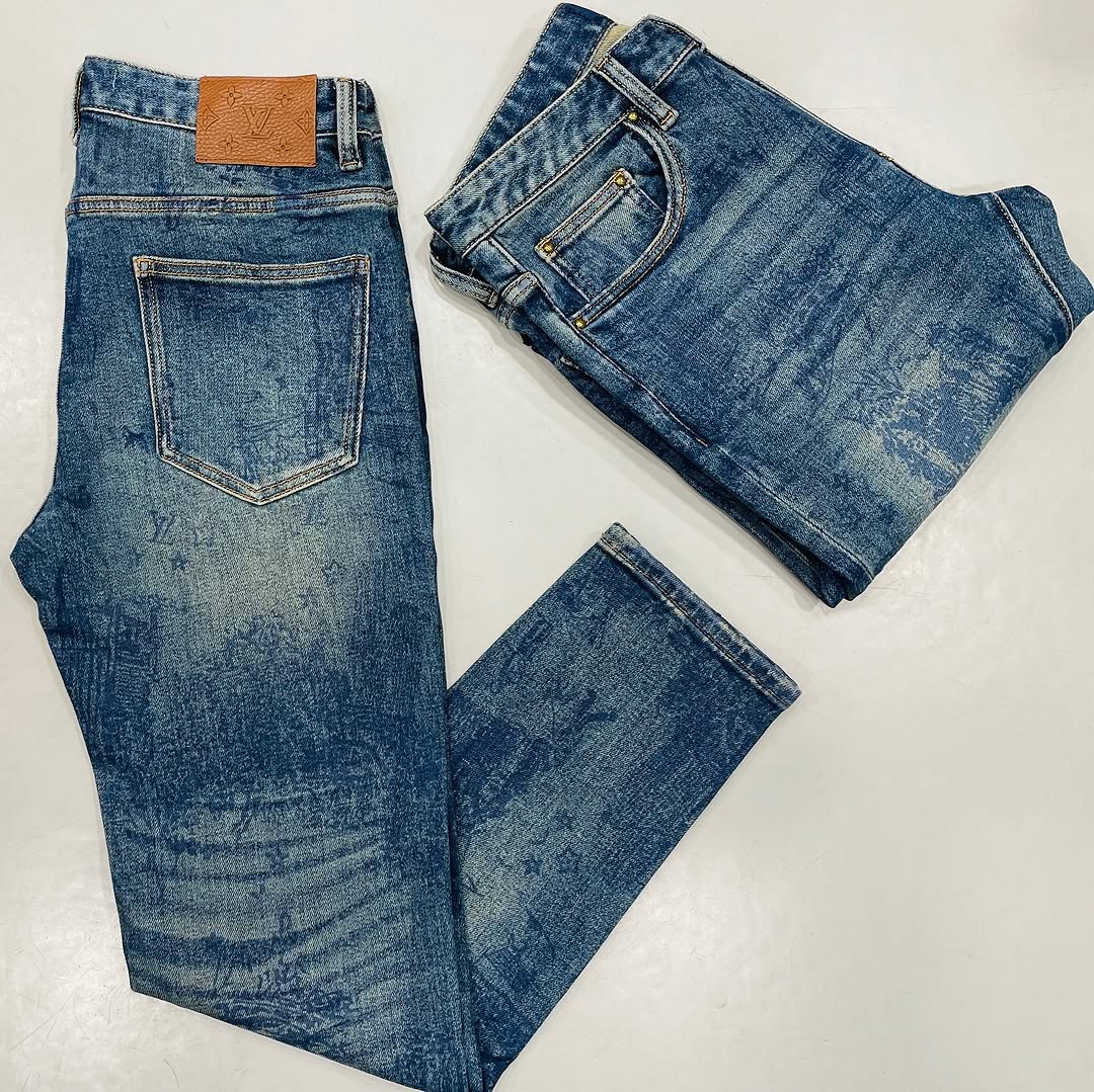 WhatsApp Image 2025-09-30 at 9.06.16 PM Louis Vuitton Men's Denim Jeans Pant. - Image 1