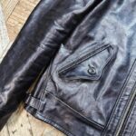 FINE CREEK ＆CO Rosen Leather (Horse) jacket For Men. - Image 4