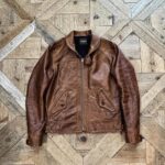 FINE CREEK ＆CO Rosen Leather (Horse) jacket For Men. - Image 6