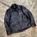 FINE CREEK ＆CO Rosen Leather (Horse) jacket For Men.