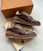 Louis Vuitton Trainer Sneakers For Men. - Image 4