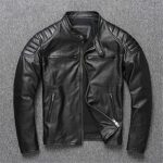 Scott Leather (Cow) Jacket For Men.