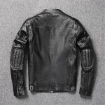 Scott Leather (Cow) Jacket For Men. - Image 2