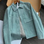 Christian Dior Leather - Suede  Jacket For Men With Authentic Packing.