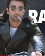 Zara black cross zip  leather jacket For Men. - Image 6