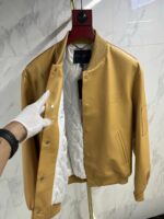 LOUIS VUITTON 
Men's Leather Jacket With Original Packing. - Image 6