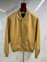 LOUIS VUITTON 
Men's Leather Jacket With Original Packing.