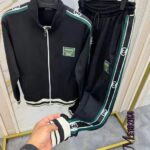 GUCCI || GG-Jacquard Zip-Up Track Jacket Tracksuit