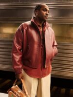 Louis Vuitton Men's Leather Jacket With Original Packing. - Image 2