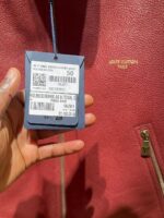 Louis Vuitton Men's Leather Jacket With Original Packing. - Image 5