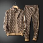 Fendi Jip Jacket With Trouser Two Pics Set With Original Packing.