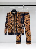 Versace Jip Jacket With Trouser Two Pics Set With Original Packing.