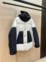 Burberry Hooded Color-Block Down Jacket With Original Packing. - Image 8