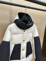 Burberry Hooded Color-Block Down Jacket With Original Packing. - Image 4