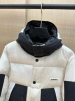 Burberry Hooded Color-Block Down Jacket With Original Packing. - Image 7