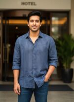 Massimo Dutti Men's Full Sleeve Shirt With Original Packing - Image 5