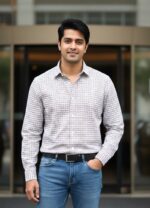 Massimo Dutti Men's Full Sleeve Shirt With Original Packing - Image 17