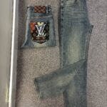 Louis Vuitton  Men's Denim Jeans Pant With Original Packing.