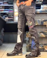 Men's  Boot Cut Jeans Pant With Original Packing. - Image 4