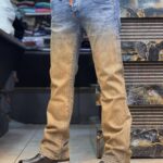 Men's Boot Cut Jeans Pant With Original Packing.