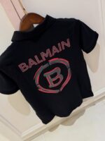 Balmain Paris Men's Polo Shirt. - Image 8